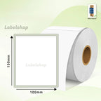 100x150 Thermal Transfer Shipping Label Roll 4x6 inches 500 stickers