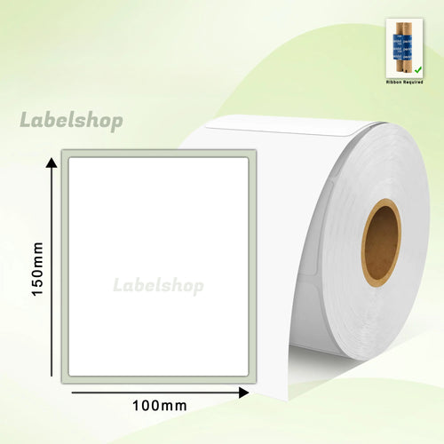 100x150 Thermal Transfer Shipping Label Roll 4x6 inches 500 stickers