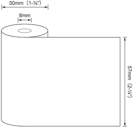 57x30 Thermal Paper Roll Premium Quality Made IN UAE
