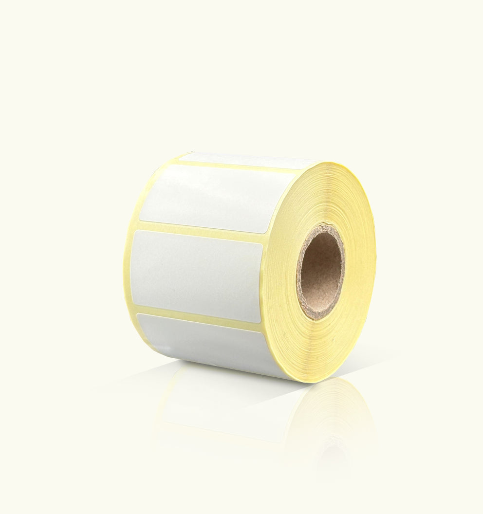 50x25 Direct Thermal Label Roll 2x1 inches 1000 stickers