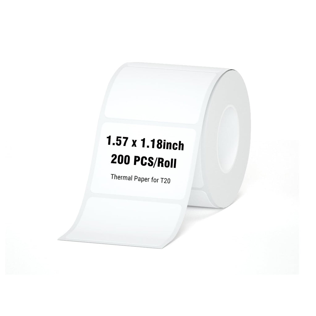 HPRT T20 Label 40x30mm (1.57" x 1.18") 200 stiickers per roll