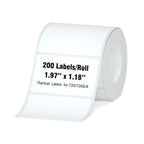 HPRT T20 Label 50x30mm (1.97" x 1.18") 200 stiickers per roll