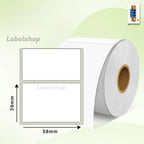 58x39mm Direct Thermal Weighing Scale Label Roll 800 Stickers