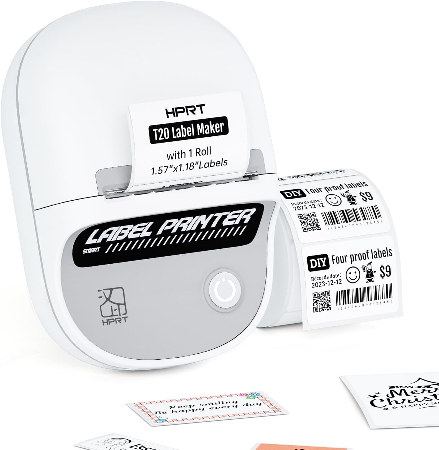 HPRT T20 Label Maker Machine with RFID Auto Identification - Bluetooth ...