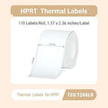 HPRT T20 Label 40x60mm (1.57" x 2.36") 90 stiickers per roll