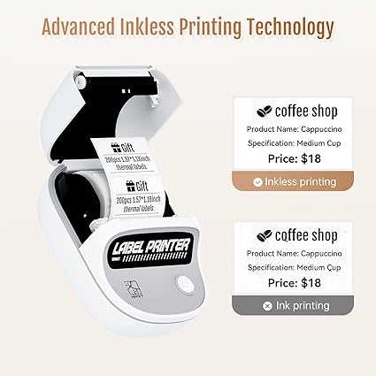 HPRT T20 Label 50x30mm (1.97" x 1.18") 200 stiickers per roll
