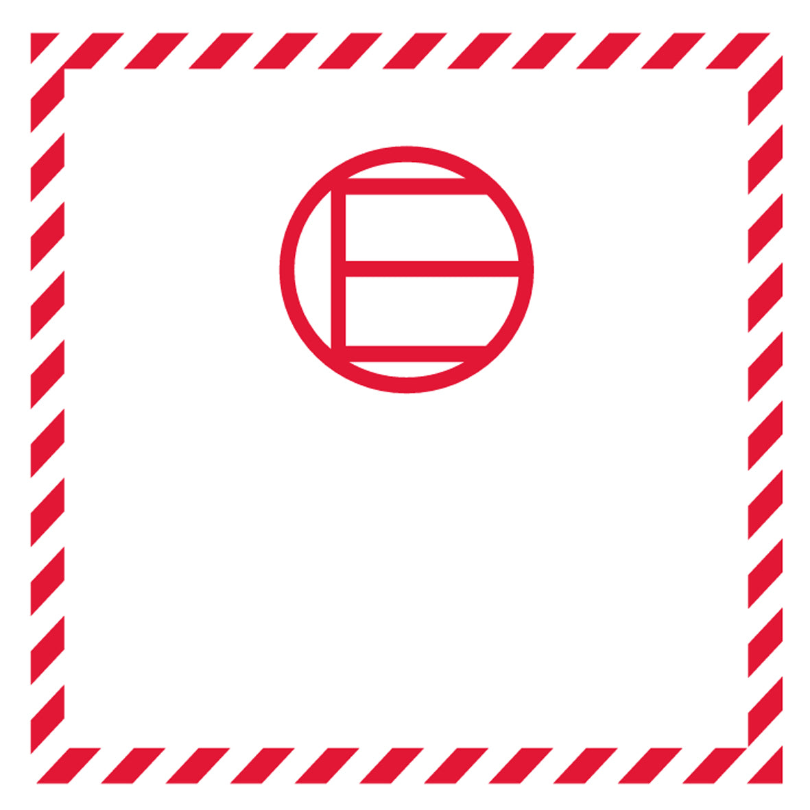 Excepted Quantity Labels 100x100mm 4x4 inches 500 stickers per roll