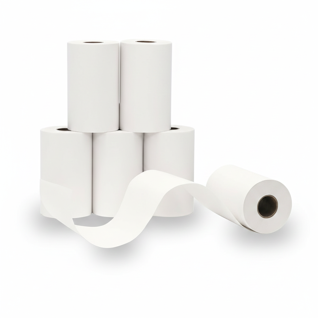 57x40 Thermal Paper Card Terminal Roll Premium Made IN UAE