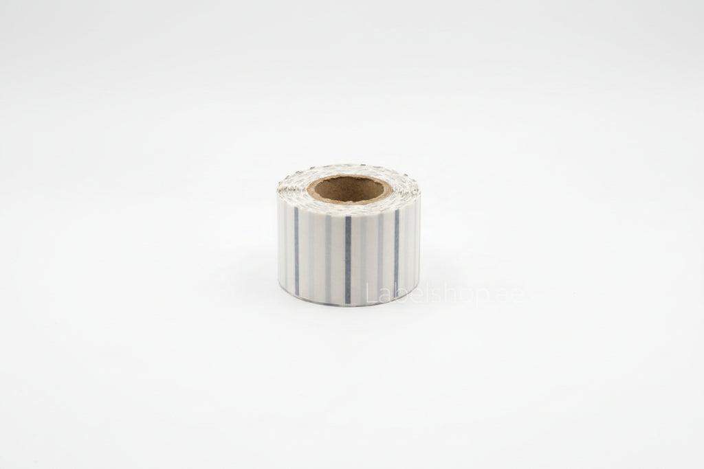 50x25mm Transparent Label With Sensor mark Thermal Transfer 1000 Labels