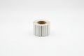50x25mm Transparent Label With Sensor mark Thermal Transfer 1000 Labels