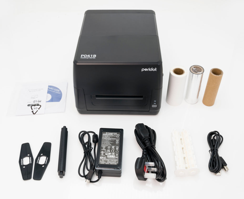 Peridot PD60 Barcode Label Printer Thermal Transfer Series USB+BT 203dpi