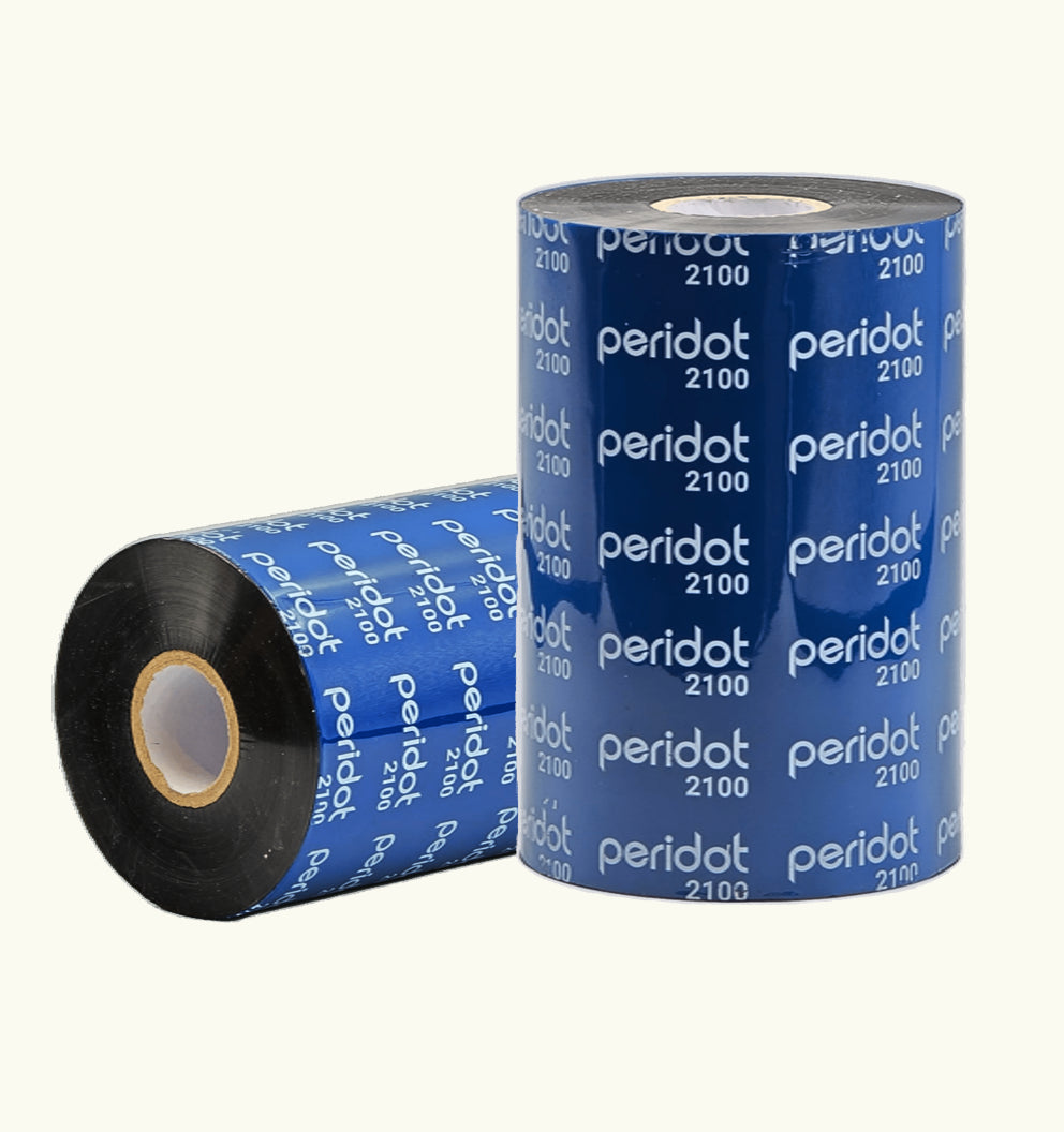 Peridot 83X450 Ultra Premium  Wax Ribbon Black for Industrial TT Label printers