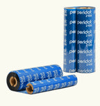 Peridot 110X74 Ultra Premium  Wax Ribbon Black for Thermal Transfer Label printers