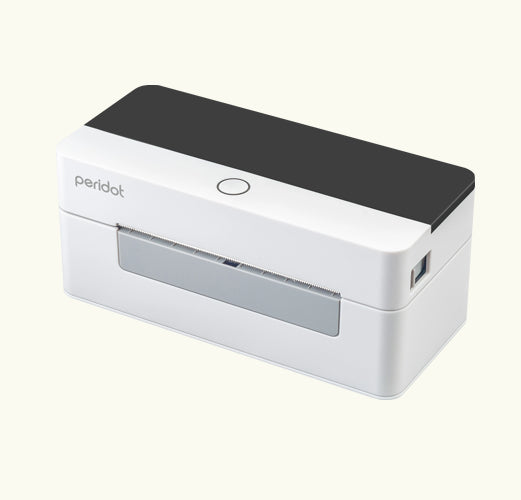 Peridot D11B Shipping Label Printer Bluetooth Compact size 203dpi
