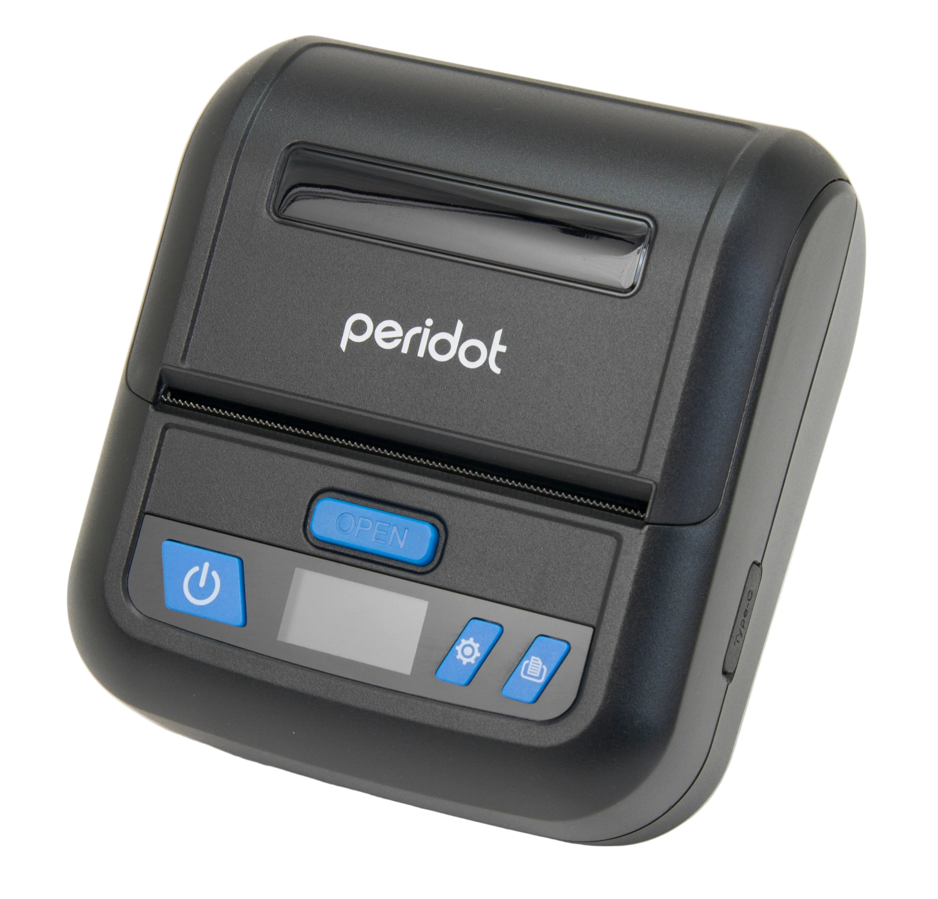 peridot P83  Portable 3" 80mm Bluetooth Receipt and Label printer Dual Function