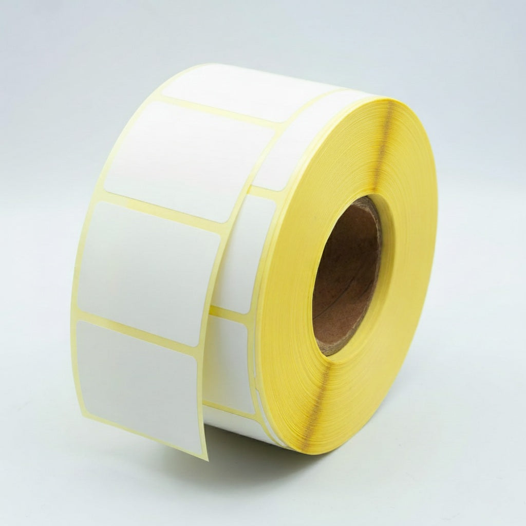 38x25 Direct Thermal Label Roll 1.5x1 inches 1000 stickers