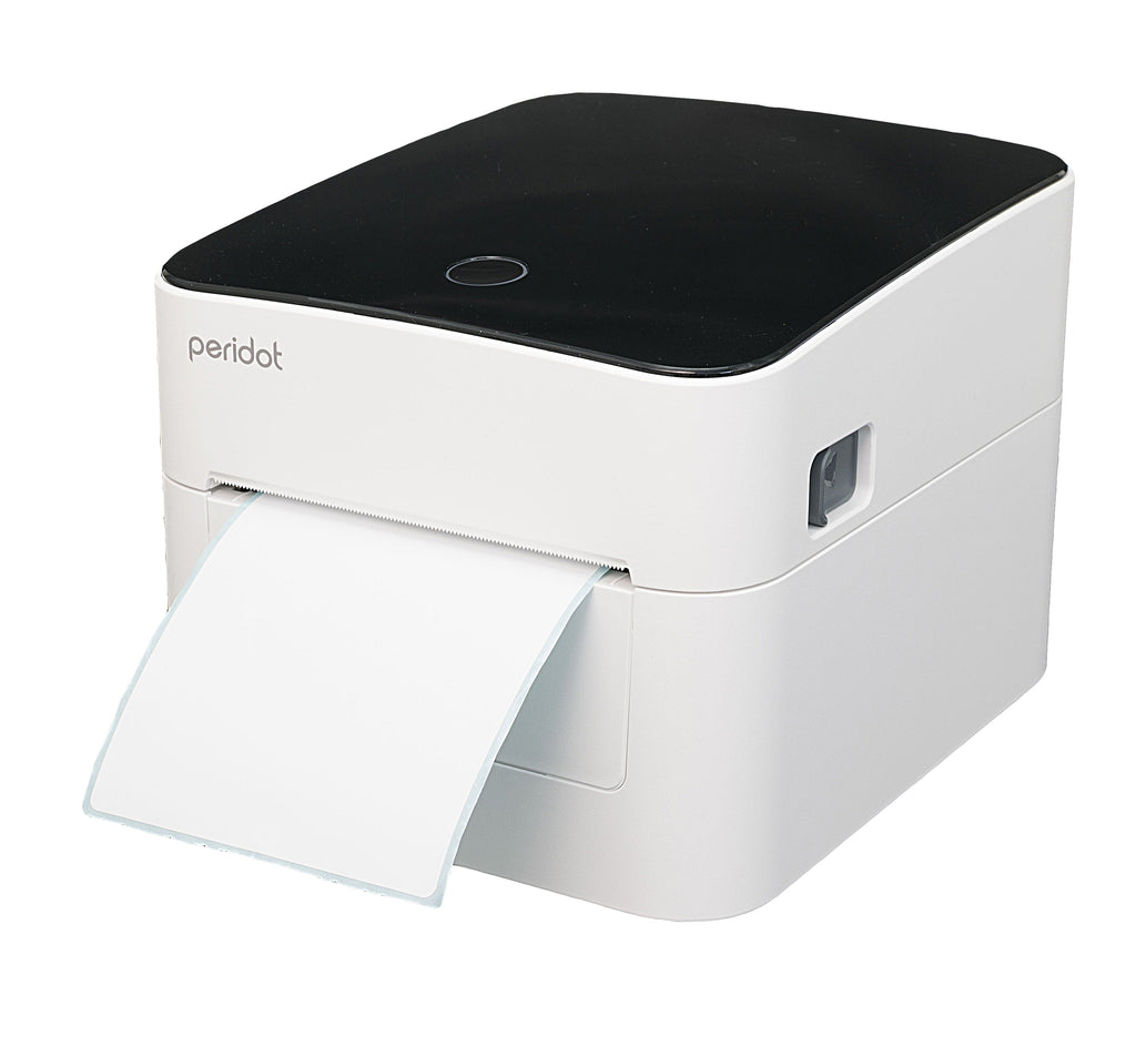 Peridot D12B Shipping Label Printer Bluetooth Compact size 203dpi