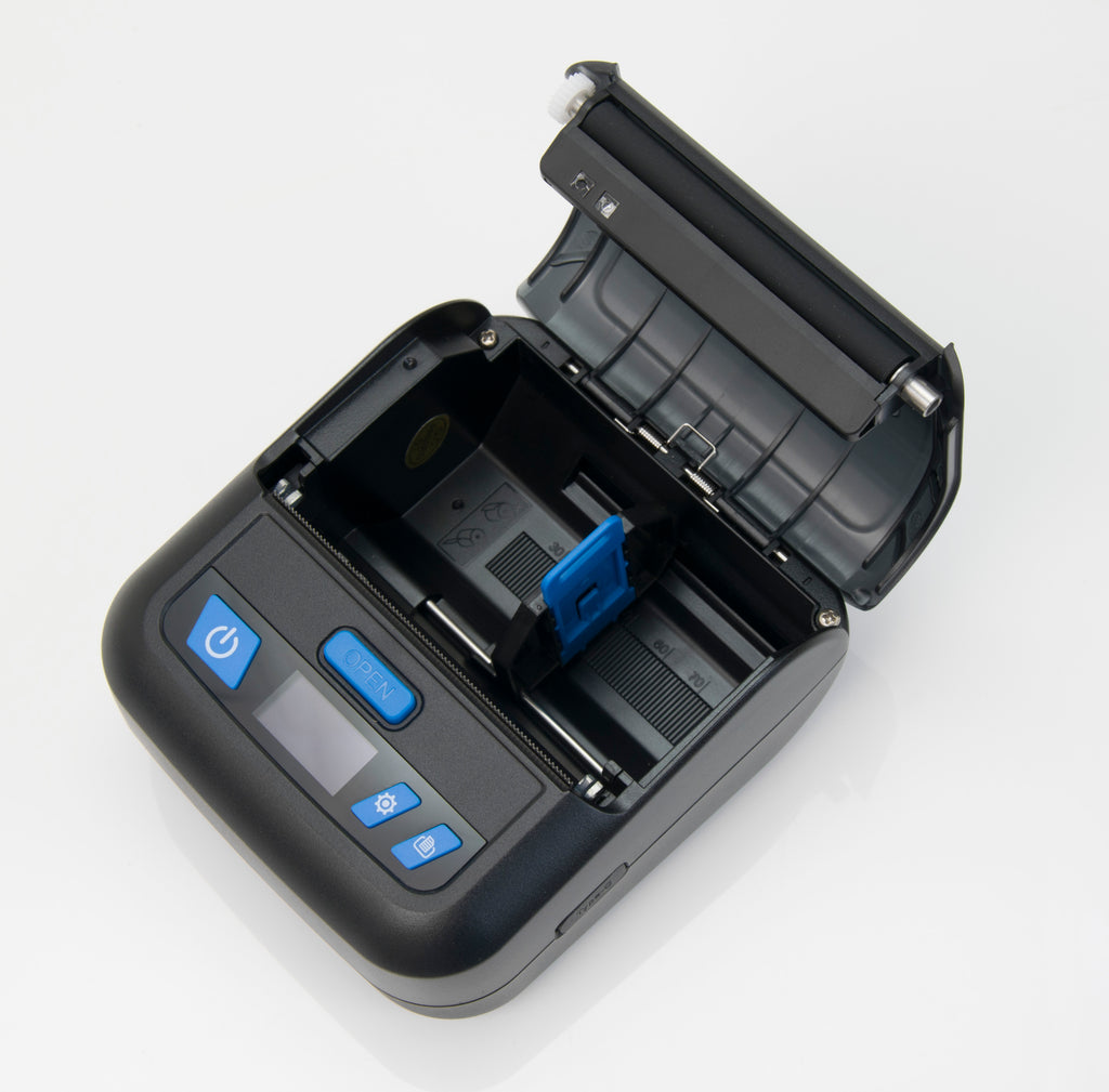 peridot P83  Portable 3" 80mm Bluetooth Receipt and Label printer Dual Function