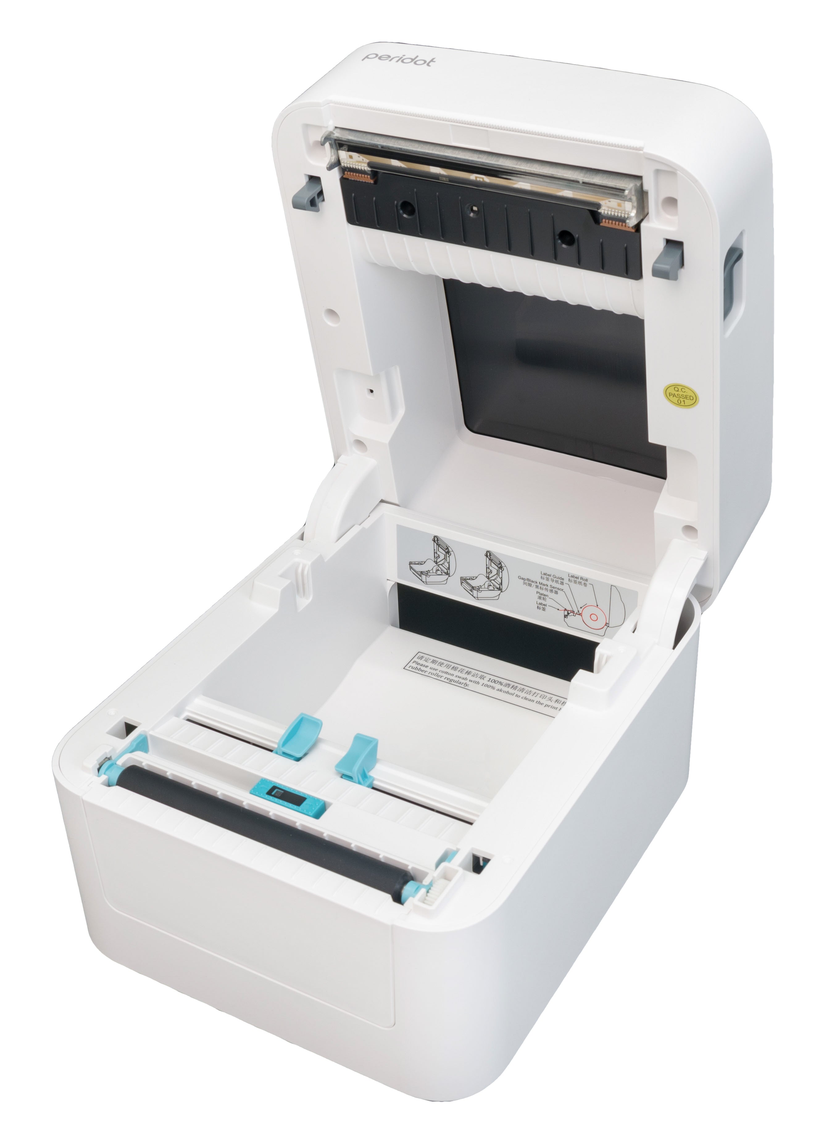 Peridot D12B Shipping Label Printer Bluetooth Compact size 203dpi